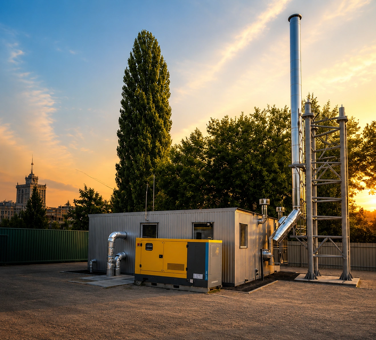 Блочно-модульні транспортабельні газові котельні типу КМ2